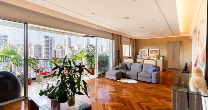 Apartamento luxo com 4 dormitórios sendo 4 suítes e 4 vagas - perdizes.