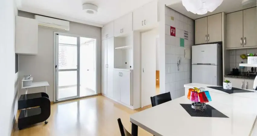 Apartamento com 38 metros e 1 vaga em perdizes, bem localizado, completamente mobiliado.