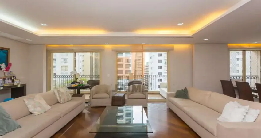 Excelente apartamento, amplo e ensolarado com 4 suítes e 5 vagas - santa cecília