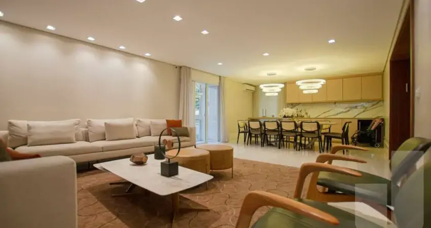 Apartamento bem iluminado 198 m2, 3 dormitórios sendo 3 suítes e 2 vagas - higienópolis