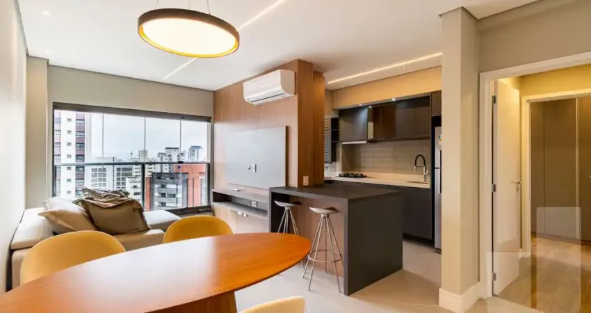 Apartamento totalmente mobiliado com 2 suítes e 1 vaga em perdizes