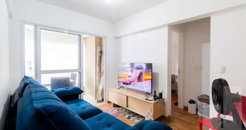 Apartamento próximo a santa casa, 1 dormitório e 1 vaga - santa cecília