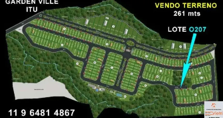 Terreno em condomínio fechado à venda na Rua Irmãos Micai, 1138, Jardim São José, Itu
