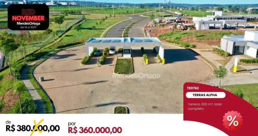 Terreno à venda, 300 m² por r$ 360.000,00 - terras alpha - votorantim/sp