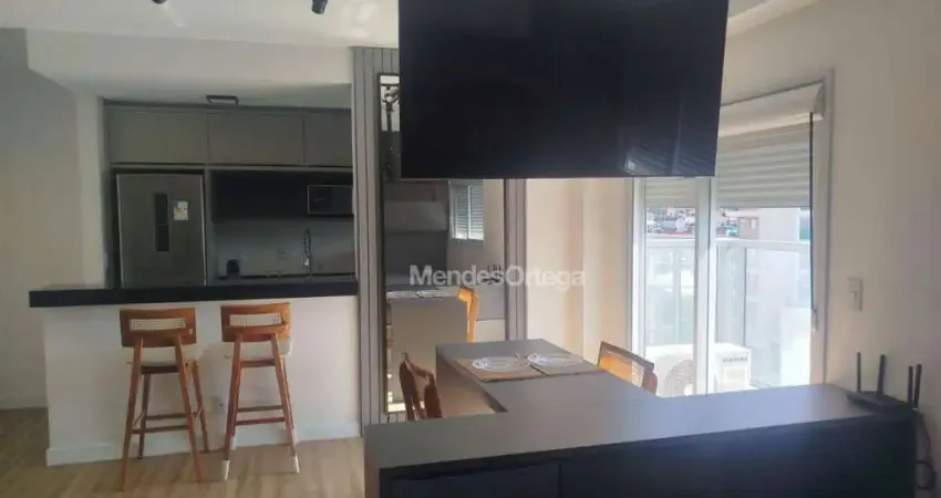 Apartamento mobiliado com 1 dormitório para alugar, 37 m² por r$ 3.980/mês - parque campolim - sorocaba/sp