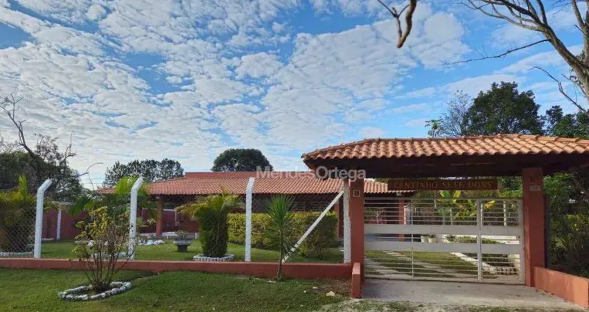 Chácara com 3 dormitórios à venda, 1000 m² por r$ 700.000,00 - campo do meio - araçoiaba da serra/sp