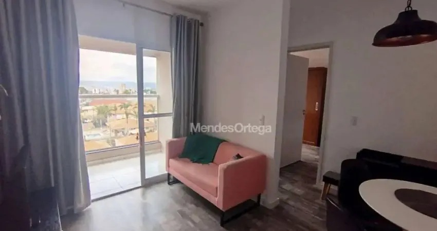 Apartamento mobiliado com 1 quarto para alugar, 49 m² por r$ 2.500/mês - jardim americano - sorocaba/sp