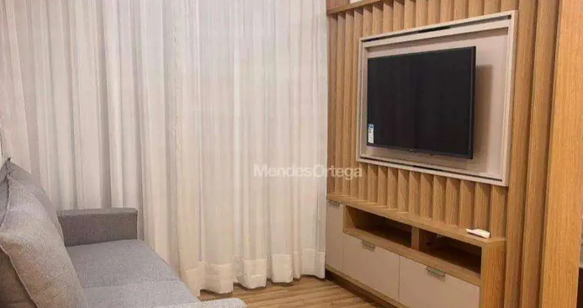 Apartamento com 1 dormitório para alugar, 37 m² por r$ 4.201,00/mês - parque campolim - sorocaba/sp