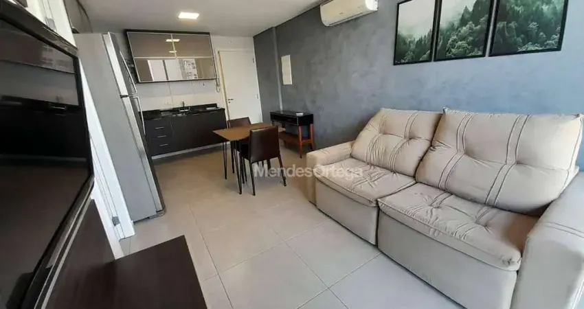 Apartamento mobiliado com 1 dormitório, 45 m² - venda por r$ 550.000 ou aluguel por r$ 3.211/mês - parque campolim - sorocaba/sp
