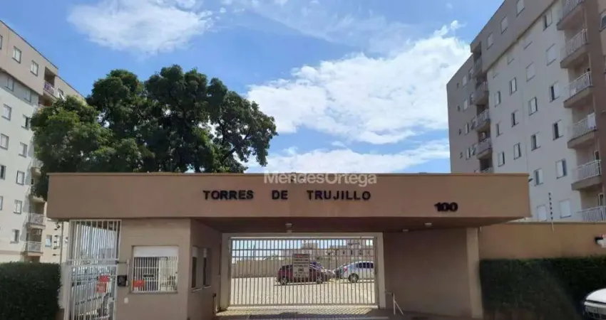 Apartamento mobiliado com 2 dormitórios à venda, 49 m² por r$ 430.000 - altos do trujillo - sorocaba/sp