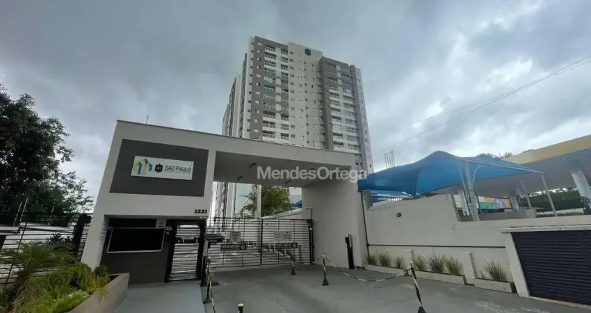 Apartamento com 2 dormitórios para alugar, 62 m² por R$ 3.805,00/mês - Além Ponte - Sorocaba/SP