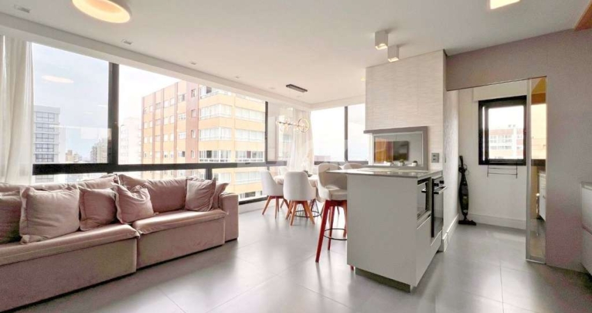 Apartamento 2 dormitórios com vista mar em Torres RS