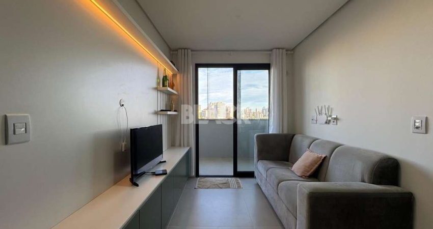 Apartamento mobiliado com vista para o Rio no Passo de Torres/SC