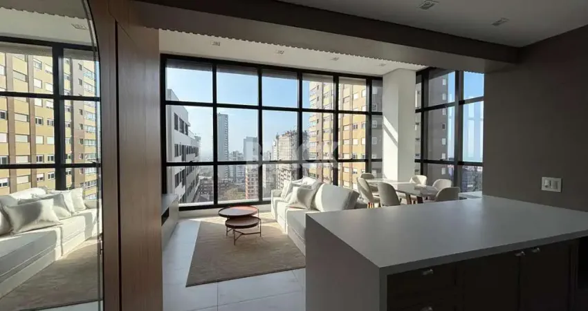 Apartamento 02 suítes de alto padrão andar alto Edíficio London em Torres RS