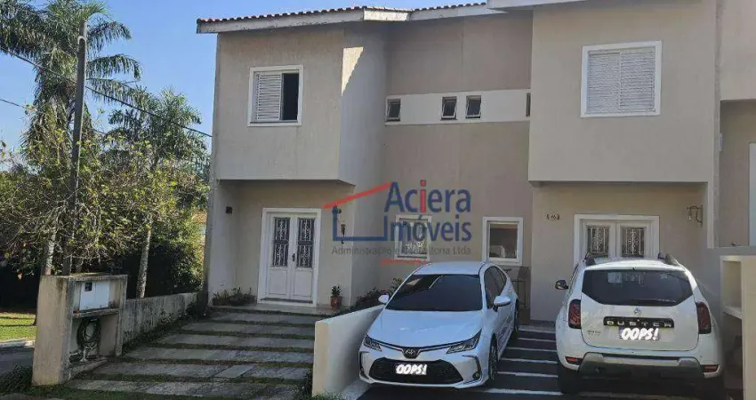 Excelente residência com dois dormitórios, uma suíte, 123 m² AC. - Villas da Granja - Cotia/SP.