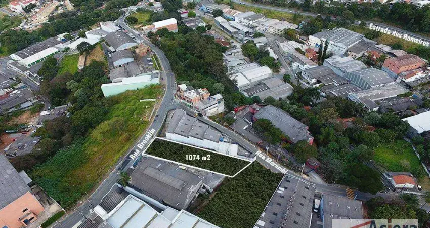 Terreno à venda, 1050 m² por r$ 1.260.000,00 - chácaras marco - barueri/sp