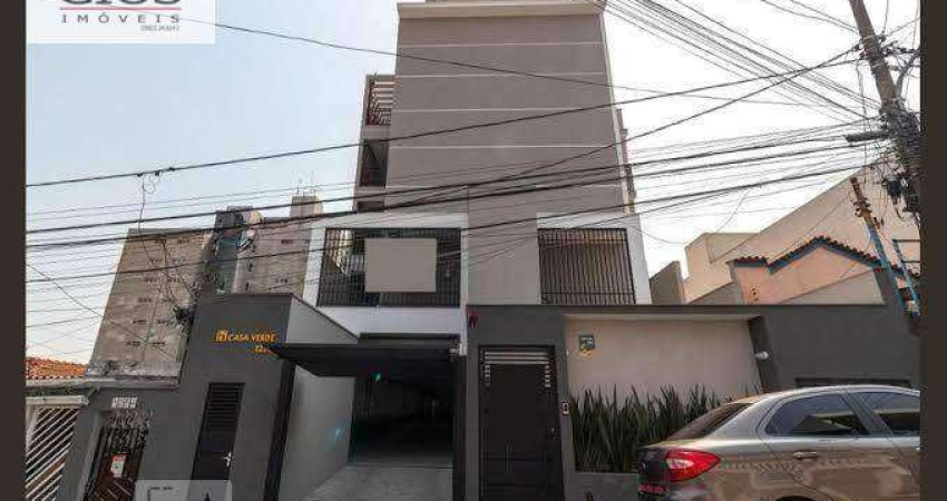 Apartamento à venda no bairro da casa verde - 50m - 01 dormitório - sem vaga de garagem