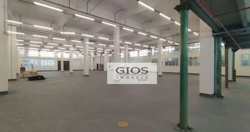 Galpão para alugar, 5198 m² por r$ 206.620,00/mês - barra funda - são paulo/sp