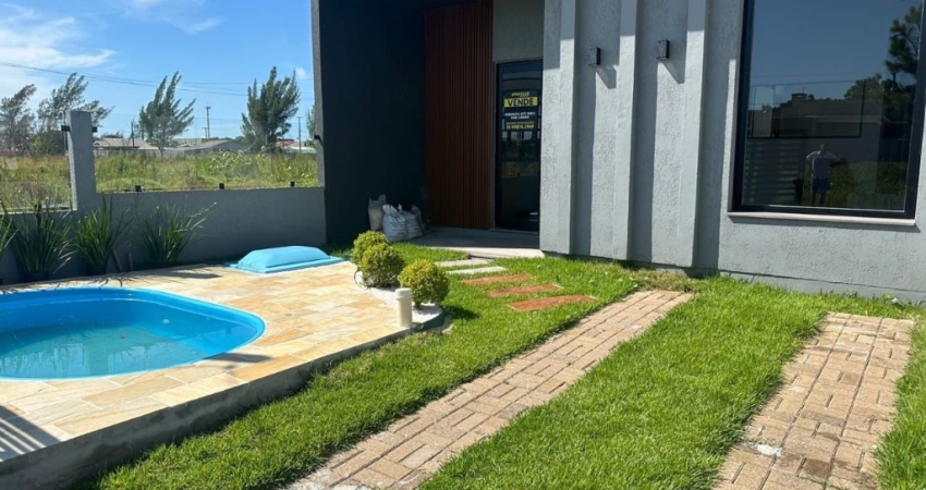 CASA DE 03 DORMITÓRIOS COM PISCINA NO BARRO GUARANI