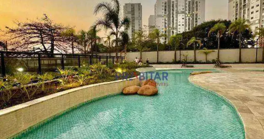 Apartamento com 2 dormitórios para alugar, 61 m² por R$ 4.740,00/mês - Continental - Osasco/SP