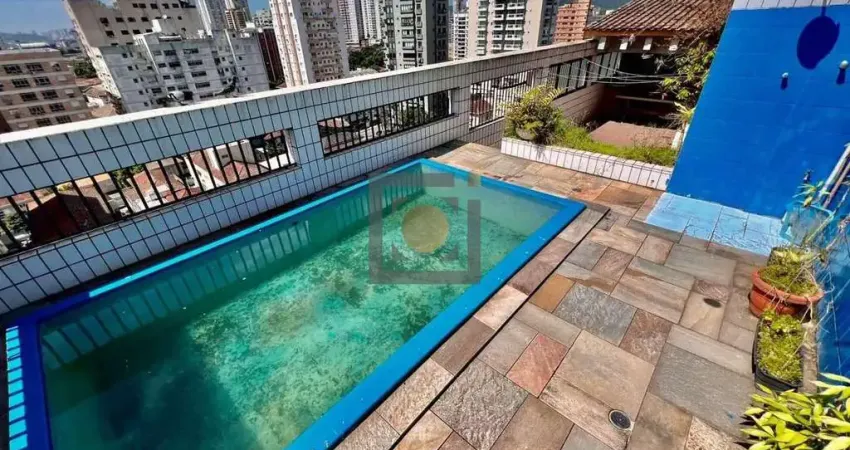 Cobertura com 4 quartos à venda na Rua Enguaguaçu, 121, Ponta da Praia, Santos