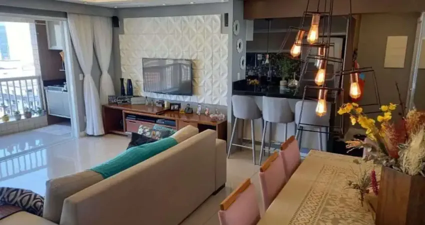 Apartamento de 3 quartos com 2 suítes à venda na Encruzilhada, Santos-SP: 90m², 2 salas, 2 banheiros e 1 vaga de garagem!