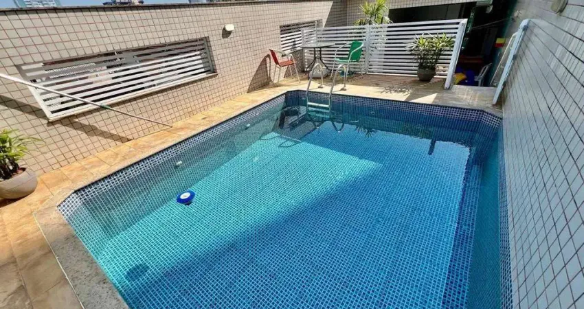 Casa à venda no Boqueirão, Santos - 4 suítes, 4 salas, lazer completo, frente