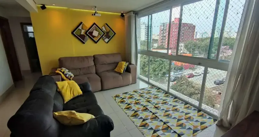 Apartamento residencial de 3 dorms com 2 vagas no Marapé, Santos – Financiamento aceito