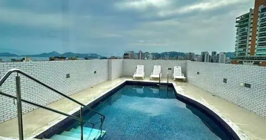 Apartamento à venda no Boqueirão, Santos – 1 suíte, 1 vaga, portaria 24h, financiamento