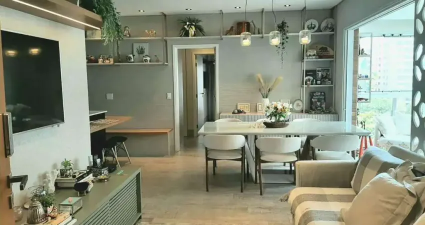 Apartamento 3 suítes com 2 vagas no Embaré, Santos — Frente ao mar, Financiamento Possível