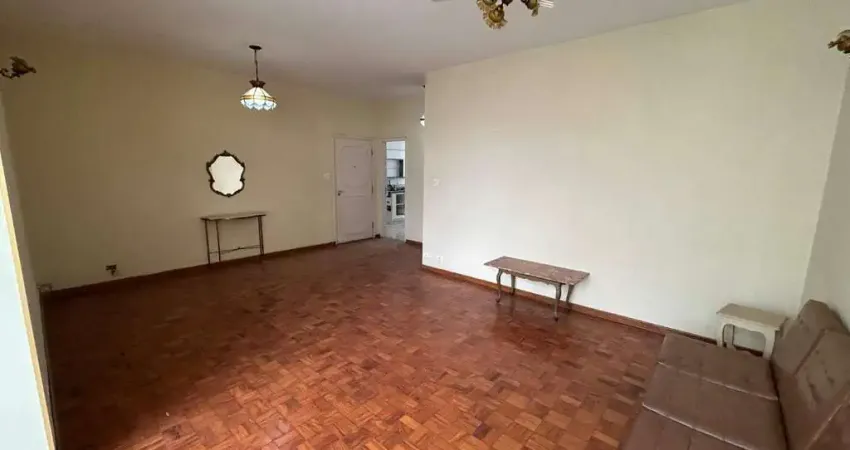 Apartamento de 163 m² com 2 quartos (1 suíte) na frente, José Menino – Santos