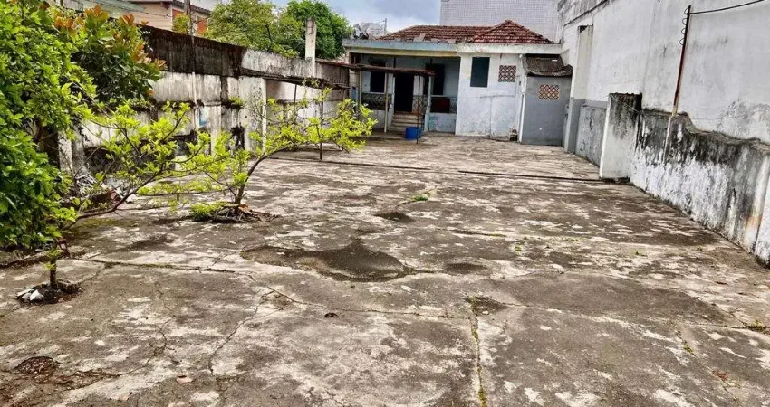 Terreno comercial à venda em Santos-SP, bairro Aparecida com 369m² de área. Venha conferir!