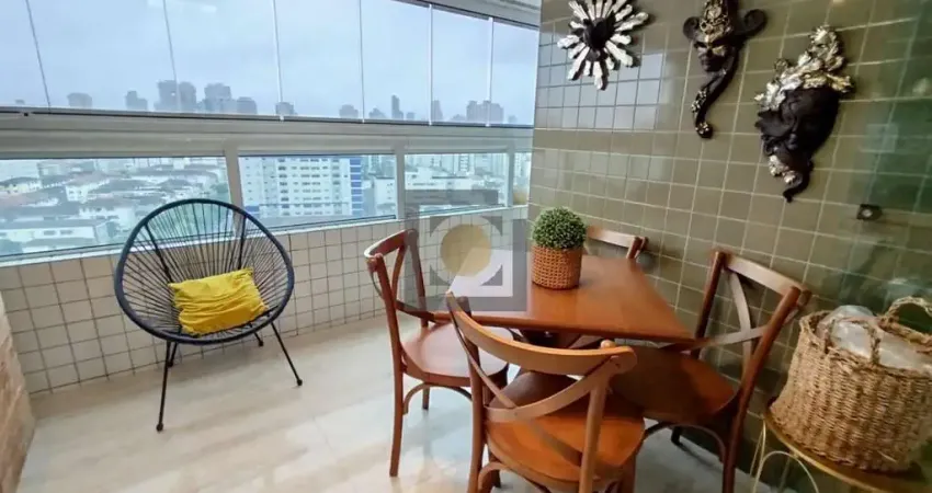 Apartamento com 2 quartos à venda na Avenida Doutor Bernardino de Campos, 246, Campo Grande, Santos