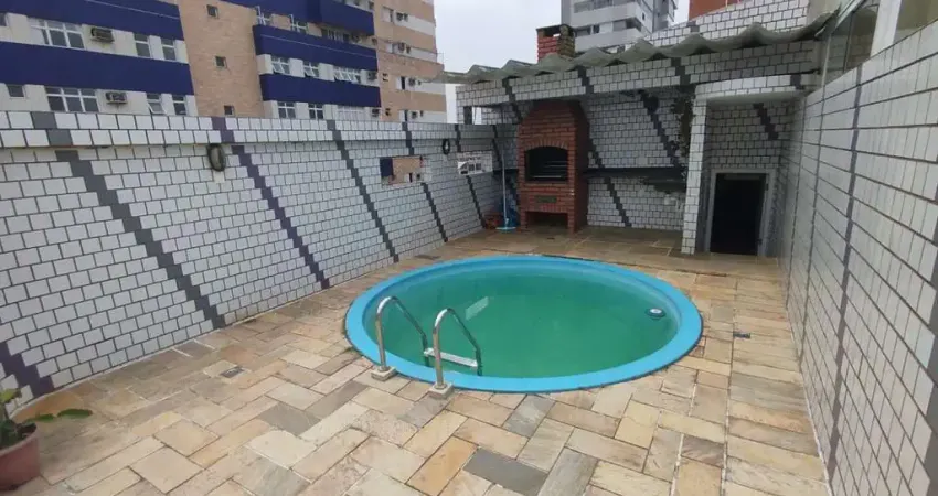 COBERTURA DUPLEX NO GONZAGA, SANTOS: 2 Quartos, 1 Suíte, 2 Salas, 4 Banheiros, 2 Vagas, 160m² - Confira essa Oportunidade!