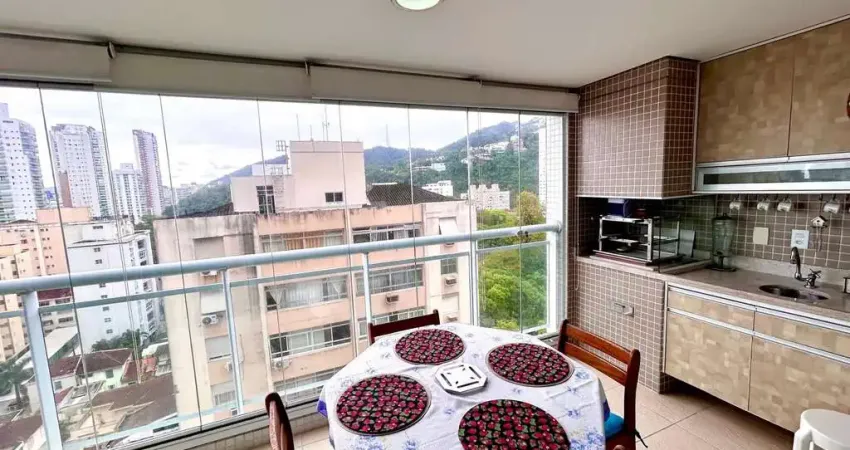 Apartamento à venda em Santos-SP, bairro José Menino! 3 quartos,lazer completo