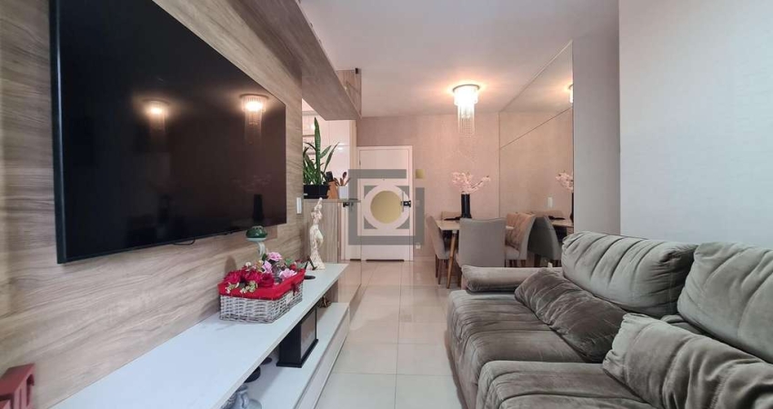 Apartamento à venda em Santos-SP, Marapé: 2 quartos, 1 suíte, 1 sala, 2 banheiros, 1 vaga, 64m². Confira já!