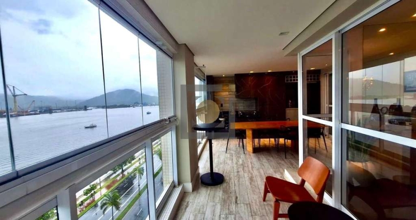 Apartamento vista mar, Ponta da Praia, Santos -  Cod: 2518