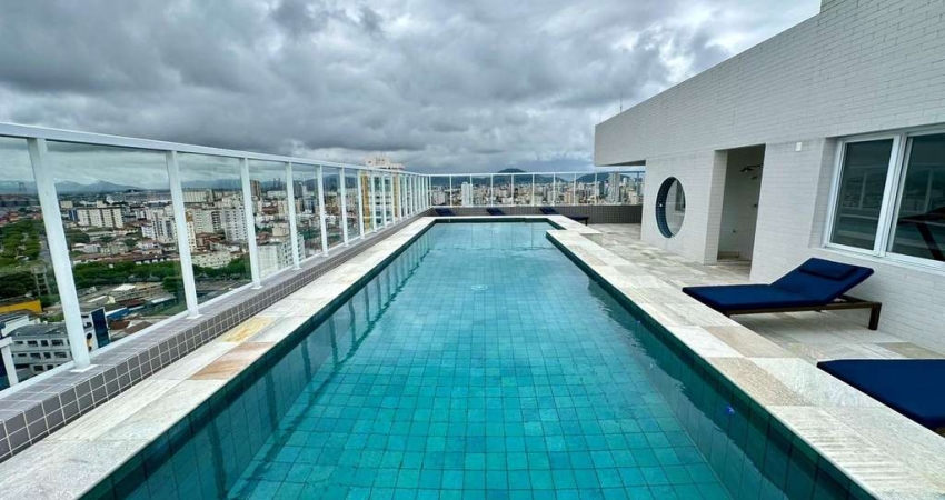 Apartamento à venda em Santos-SP, bairro Boqueirão: 1 quarto, 1 suíte, 1 sala, 1 banheiro, 1 vaga de garagem, 60m²