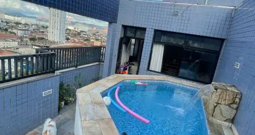 Cobertura com 3 quartos, Estuário, Santos - R$ 790 mil, Cod: 1663