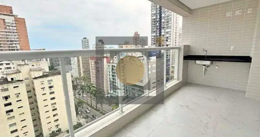 Apartamento com 2 quartos à venda na Avenida Ana Costa, 431, Gonzaga, Santos
