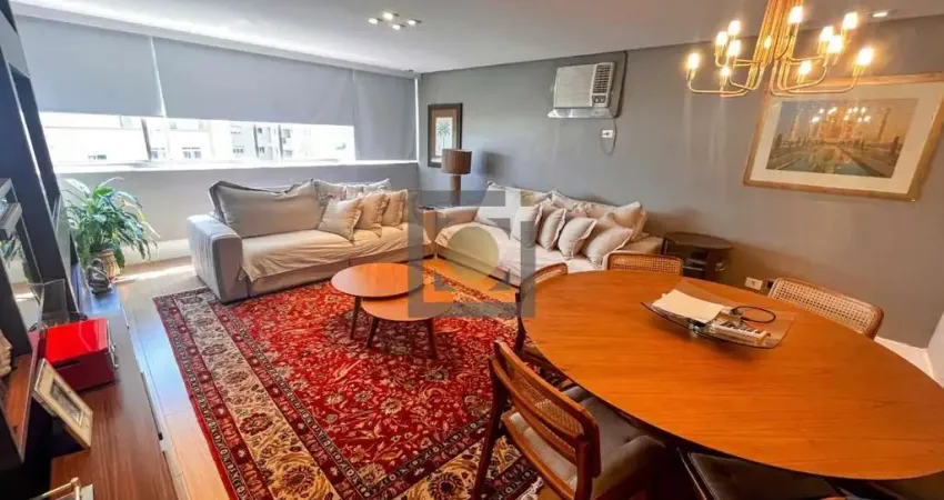 Apartamento de luxo à venda no Gonzaga, Santos-SP: 3 quartos, 1 suíte, 3 salas, 4 banheiros, 1 vaga, 137m². Venha conferir!