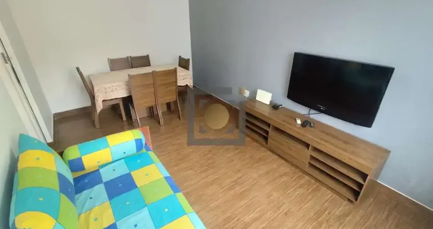 Apartamento à venda em Santos-SP, no bairro Gonzaga, com 1 quarto, 1 sala, 1 banheiro, 1 vaga de garagem e 51 m² de área.