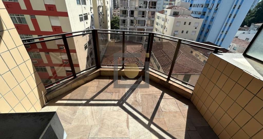 Imperdível! Apartamento de 2 quartos na Ponta da Praia, Santos-SP, com 140m² e 1 vaga de garagem.