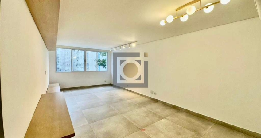 Apartamento de Luxo no Gonzaga: 3 Quartos, 1 Suíte, 2 Salas, 3 Banheiros, 1 Vaga de Garagem, 127m² - Santos-SP