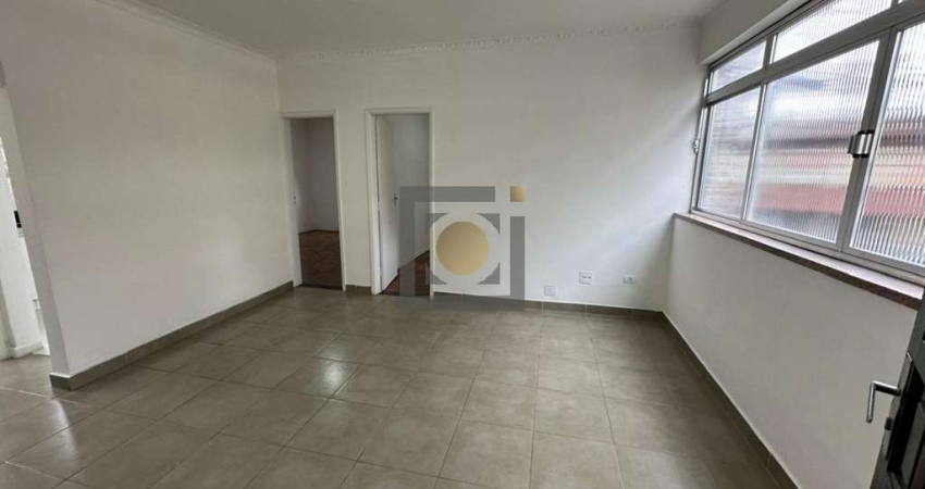 Apartamento de 2 Quartos à Venda em Condomínio na Vila Mathias, Santos-SP: 76m², 1 Banheiro, 1 Sala