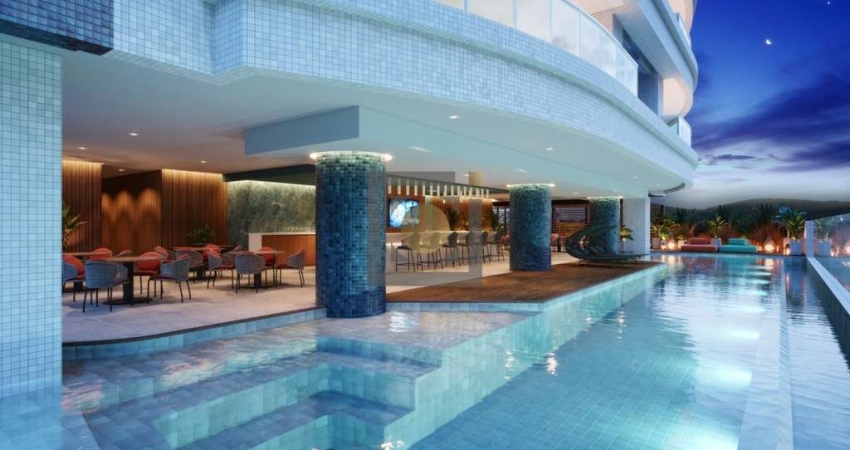 Imperdível apartamento de luxo na Ponta da Praia, Santos-SP: 3 quartos, 3 suítes, 2 salas, 5 banheiros, 3 vagas, 163m².