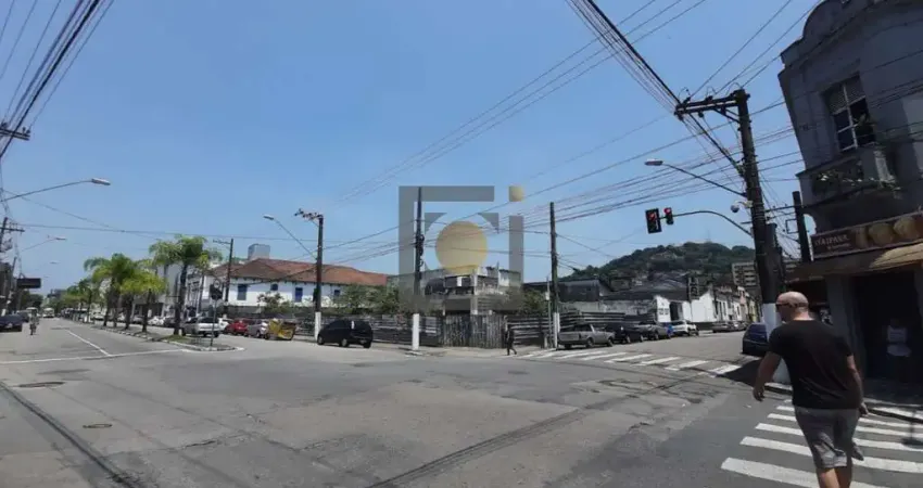 Terreno Comercial à Venda em Santos-SP - Bairro Paquetá  1.200,00 m² de Área