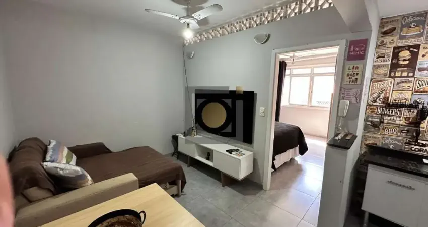 Apartamento com 1 quarto à venda na Avenida Bartolomeu de Gusmão, 57, Boqueirão, Santos
