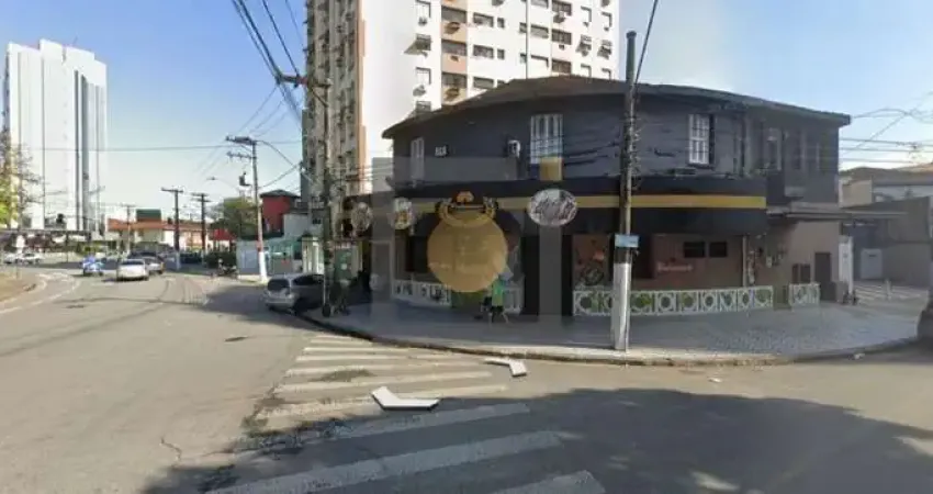 Terreno comercial à venda na Praça Palmares, 2,3, Macuco, Santos