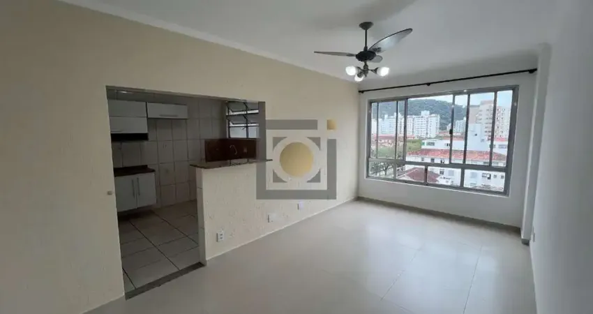 Oportunidade única: apartamento à venda em santos-sp, campo grande - 1 quarto, 2 salas, 1 vaga de garagem, 54m² de área